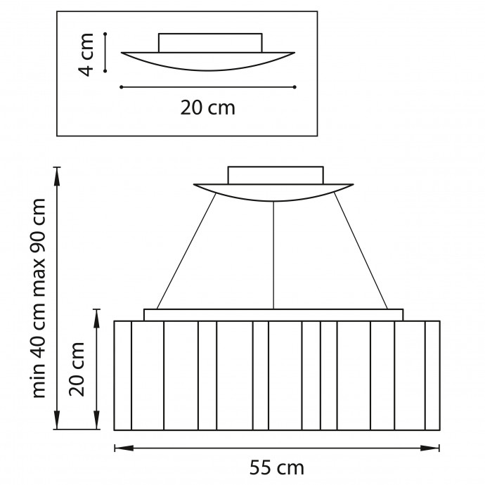 Люстра подвесная Nubi Lightstar 802163