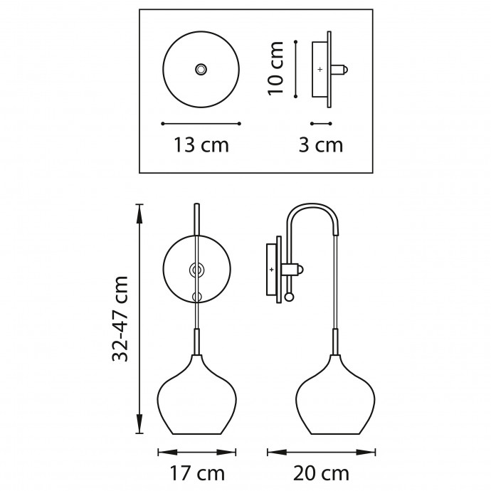 Бра Pentola Lightstar 803547