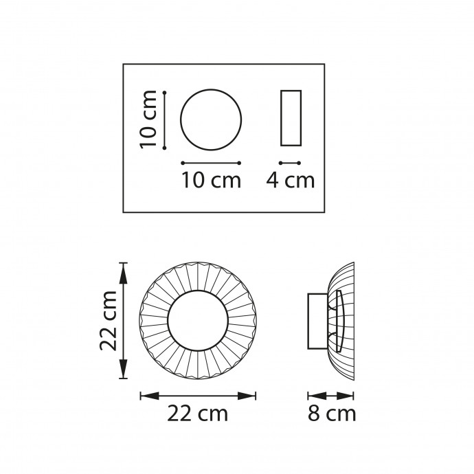 Бра Celesta Lightstar 809015
