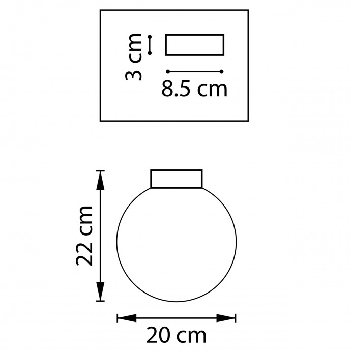 Люстра потолочная Globo Lightstar 812023