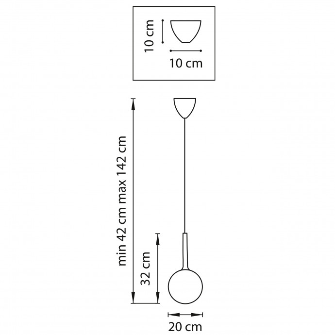 Подвес Globo Lightstar 813021