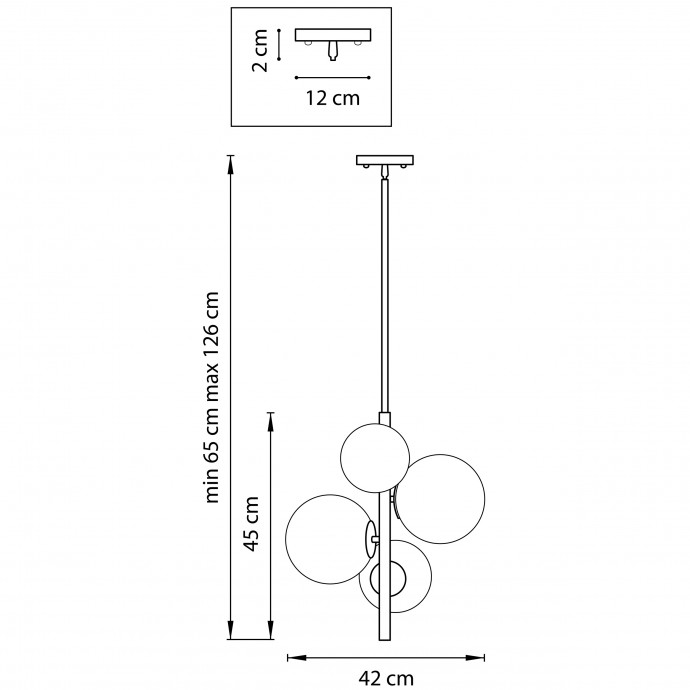 Люстра потолочная Croco Lightstar 815043