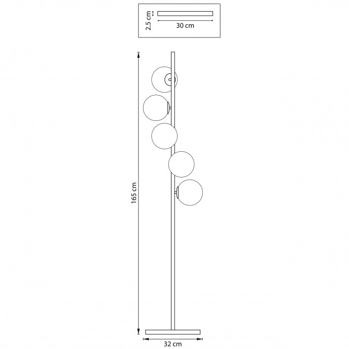Торшер Croco Lightstar 815757