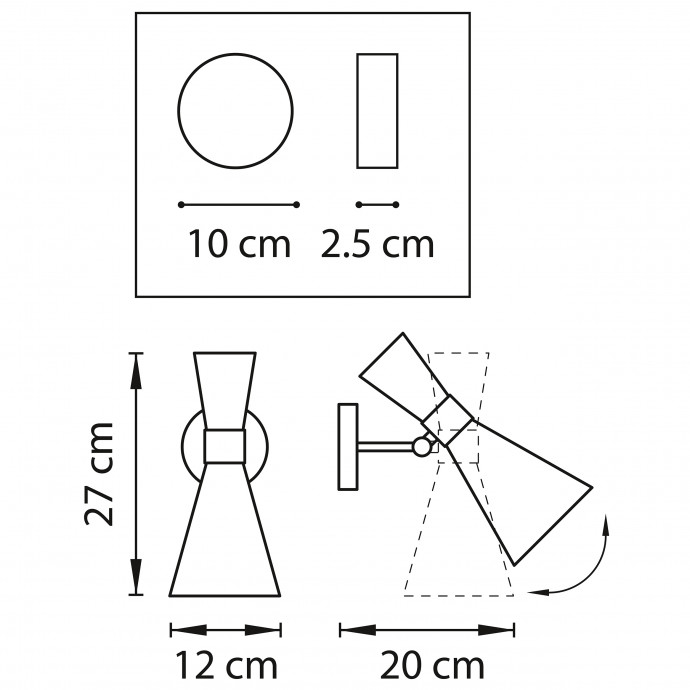 Бра Dumo Lightstar 816616
