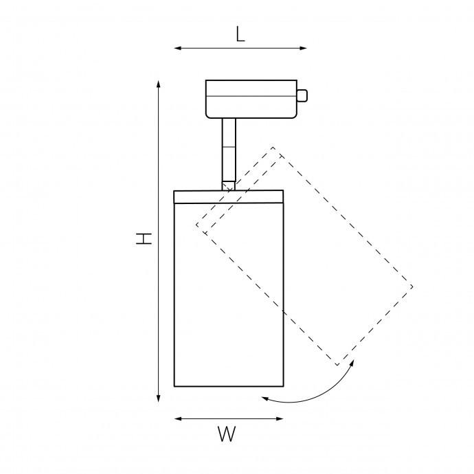 Комплект со светильником Rullo Rullo Lightstar A1T216336