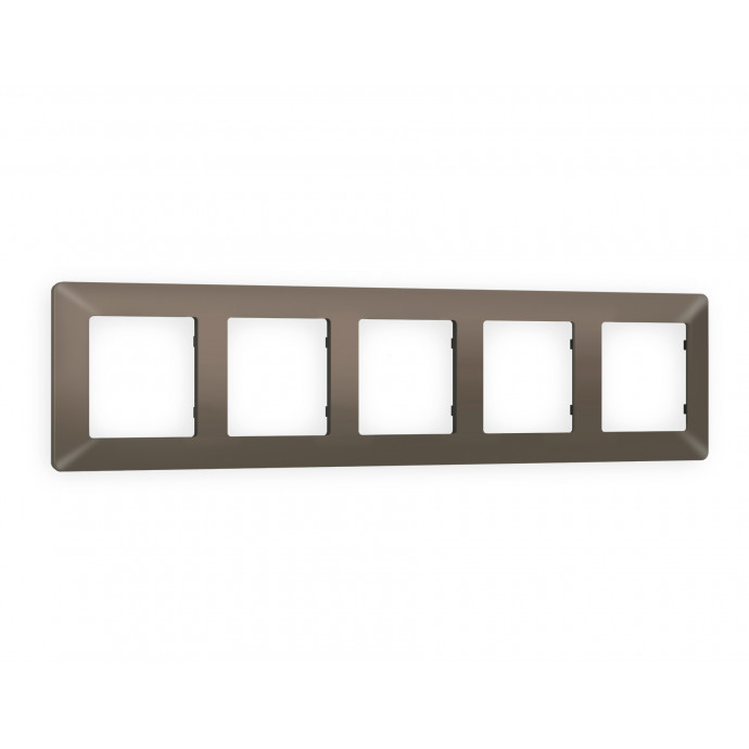 AF110635 Рамка ALFA Line (Темная бронза матовый) 5-ая