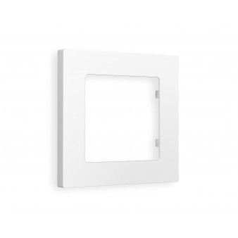 AF220121 Рамка ALFA Techno (Белый матовый) 1-ая