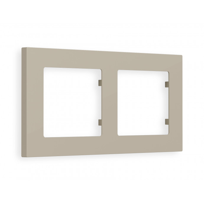 AF220362 Рамка ALFA Techno (Серо-бежевый матовый) 2-ая