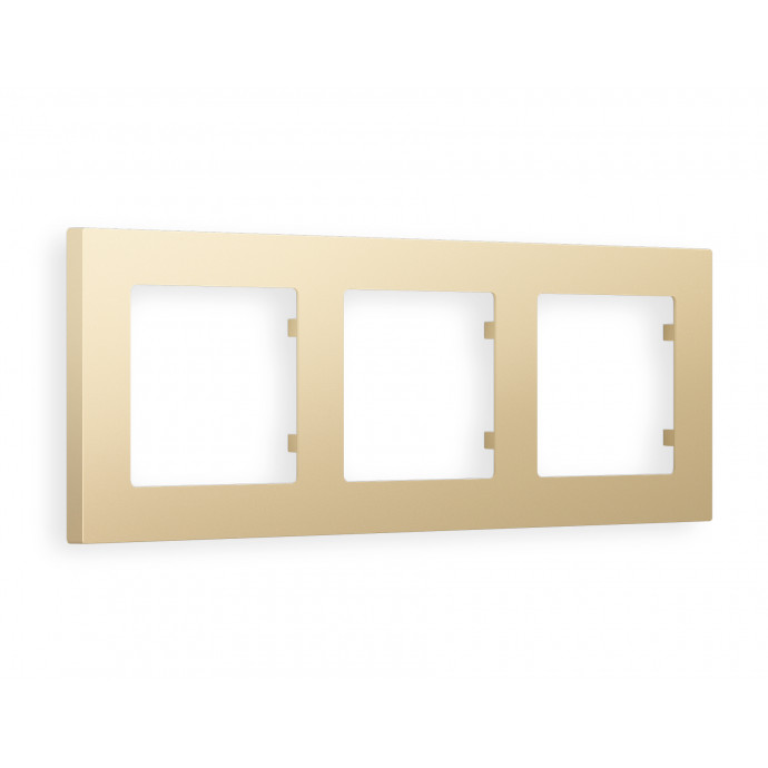 AF220603 Рамка ALFA Techno (Шампань) 3-ая