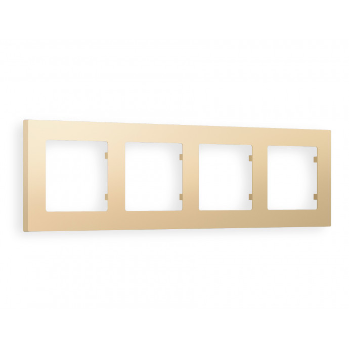 AF220604 Рамка ALFA Techno (Шампань) 4-ая