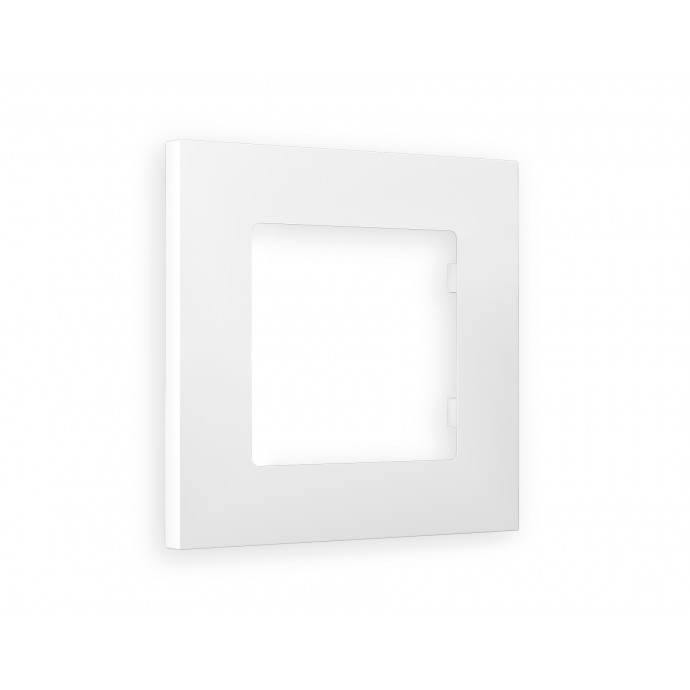 AF250121 Рамка ALFA Qubi (Белый матовый) 1-ая