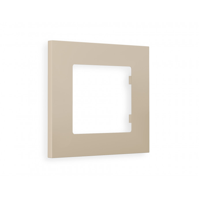 AF250361 Рамка ALFA Qubi (Серо-бежевый матовый) 1-ая