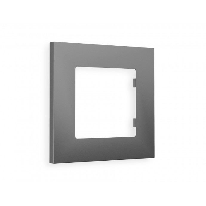 AF250501 Рамка ALFA Qubi (Сталь матовый) 1-ая