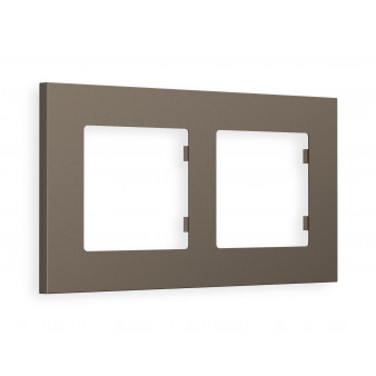 AF250632 Рамка ALFA Qubi (Темная бронза матовый) 2-ая