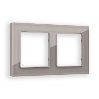 AF330502 Рамка ALFA Platos (Сталь Стекло органическое) 2-ая