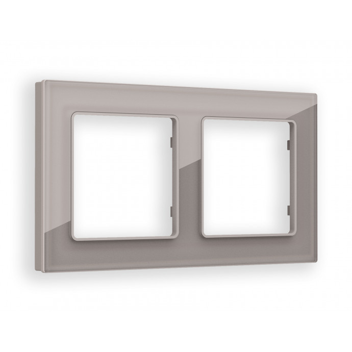 AF330502 Рамка ALFA Platos (Сталь Стекло органическое) 2-ая