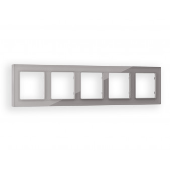 AF330505 Рамка ALFA Platos (Сталь Стекло органическое) 5-ая