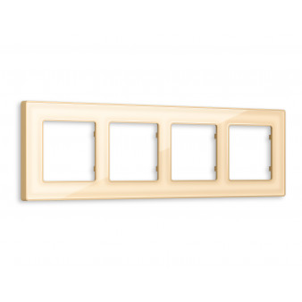 AF580604 Рамка ALFA Arctic (Шампань Стекло органическое) 4-ая