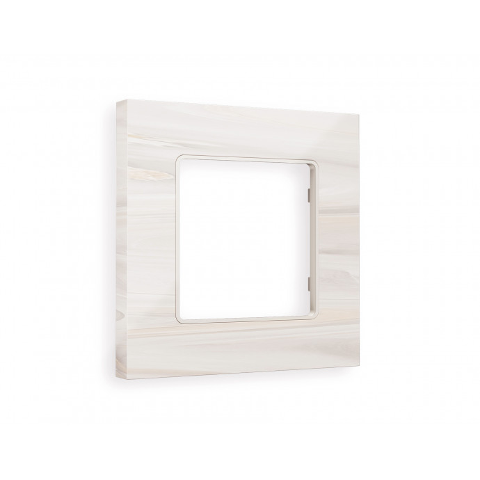 AF930301 Рамка ALFA Grand (Бежевый мрамор) 1-ая