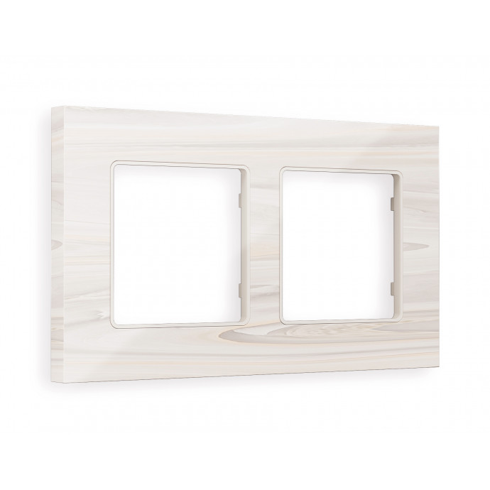 AF930302 Рамка ALFA Grand (Бежевый мрамор) 2-ая