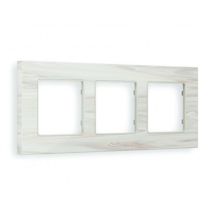 AF930303 Рамка ALFA Grand (Бежевый мрамор) 3-ая