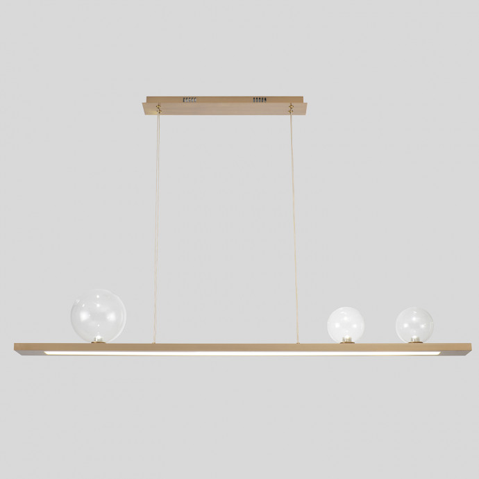 Светильник подвесной Crystal Lux AHORA SP1  L1200 BRASS