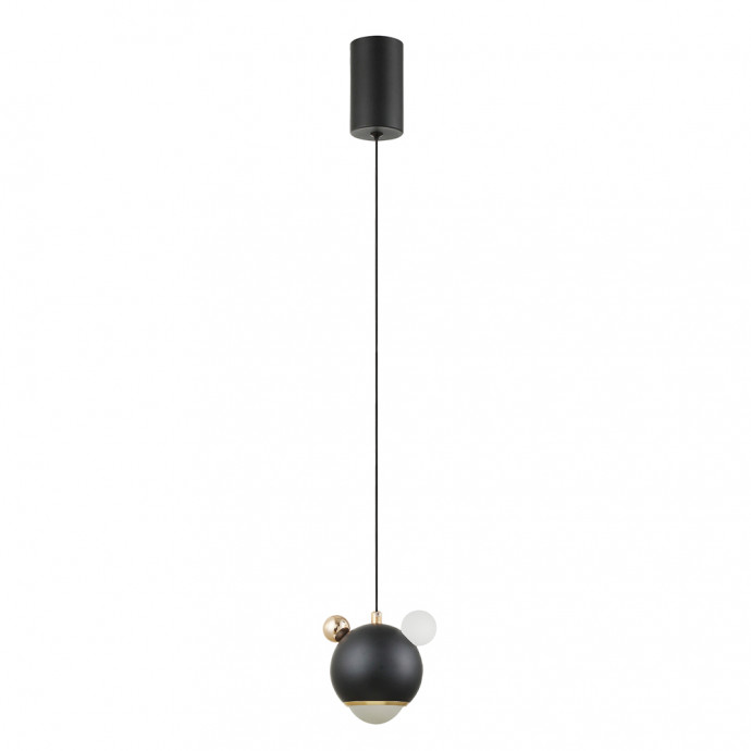 Светильник подвесной Crystal Lux AMIGO SP LED BLACK