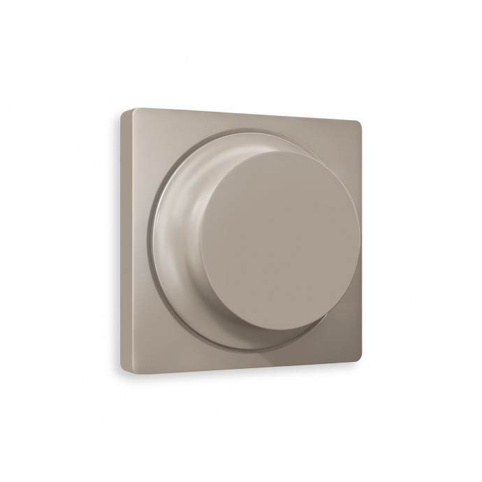 AP3655 Лицевая панель ALFA (Серо-бежевый матовый) для светорегулятора универсального QUANT