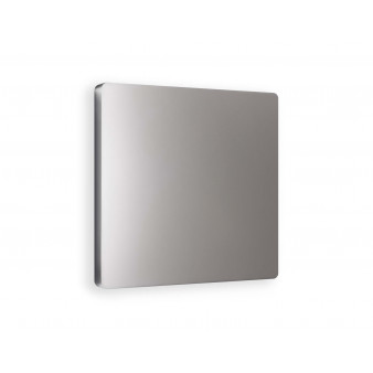 AP5160 Лицевая панель ALFA (Сталь матовый) заглушка для суппорта QUANT