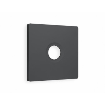 AP9130 Лицевая панель ALFA (Графит Мягкое касание) для TV розетки QUANT