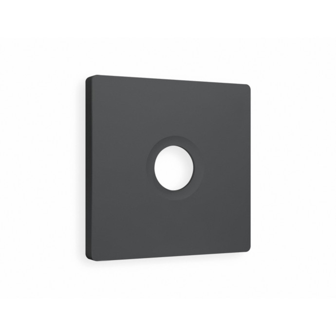 AP9130 Лицевая панель ALFA (Графит Мягкое касание) для TV розетки QUANT