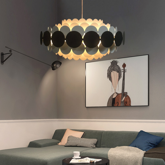 Люстра На Штанге Asola D60 Red By Imperiumloft By Imperiumloft