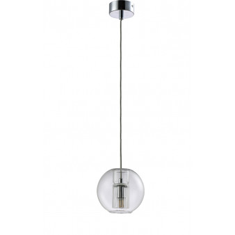 Светильник подвесной Crystal Lux BELEZA SP1 B CHROME
