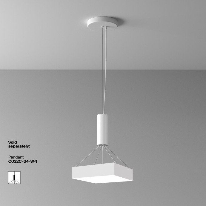 Потолочный светильник Technical C032CL-36W4K-SQ-W