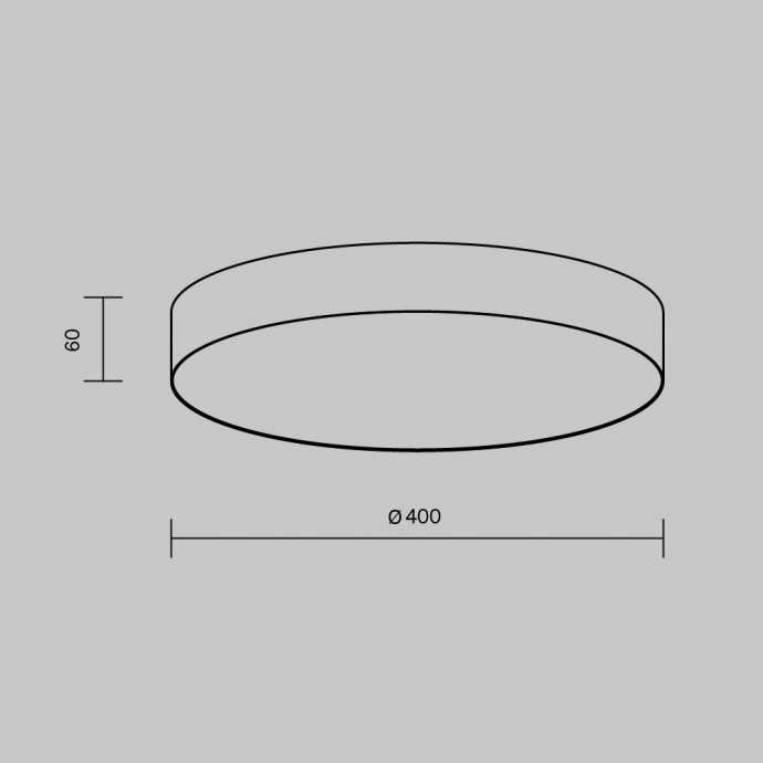 Потолочный светильник Technical C032CL-45W3K-RD-MG