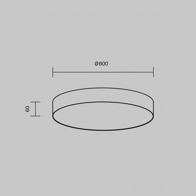 Потолочный светильник Technical C032CL-90W3K-RD-B