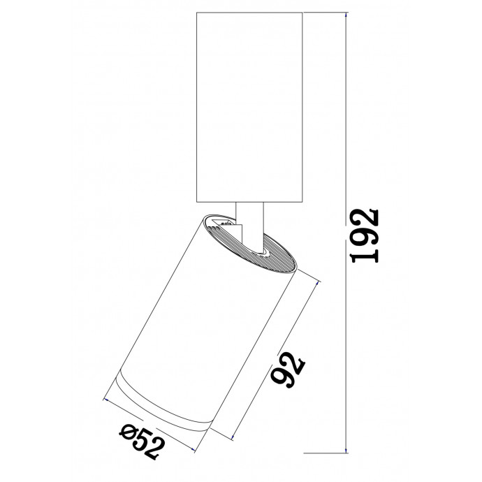 Потолочный светильник Maytoni Ceiling & Wall C051CL-01W