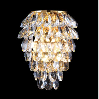 Бра Crystal Lux CHARME CHARME AP3 GOLD/TRANSPARENT