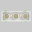Светильник встроенный Crystal Lux CLT 069C3 WH