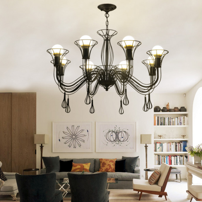 Подвесная Люстра Cast 5 White By Imperiumloft