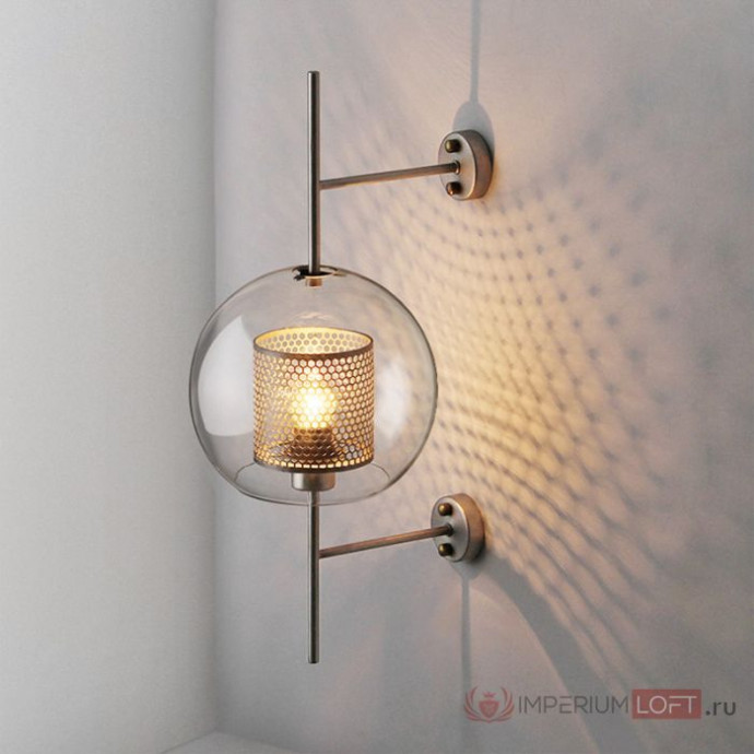 Настенный Светильник Catch Wall Cylinder L78 Stell By Imperiumloft