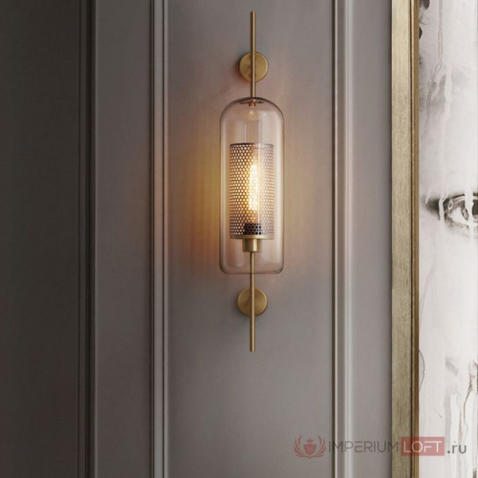 Настенный Светильник Catch Wall Cylinder L78 Stell By Imperiumloft
