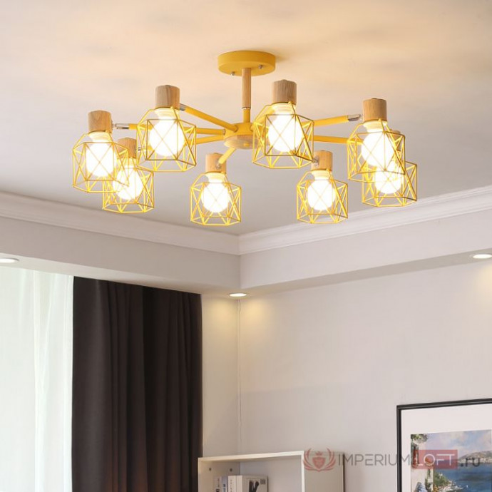 Потолочная Люстра Corf B3 Champagne 6 Lamps By Imperiumloft