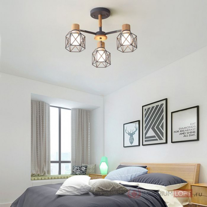 Потолочная Люстра Corf B3 Champagne 6 Lamps By Imperiumloft