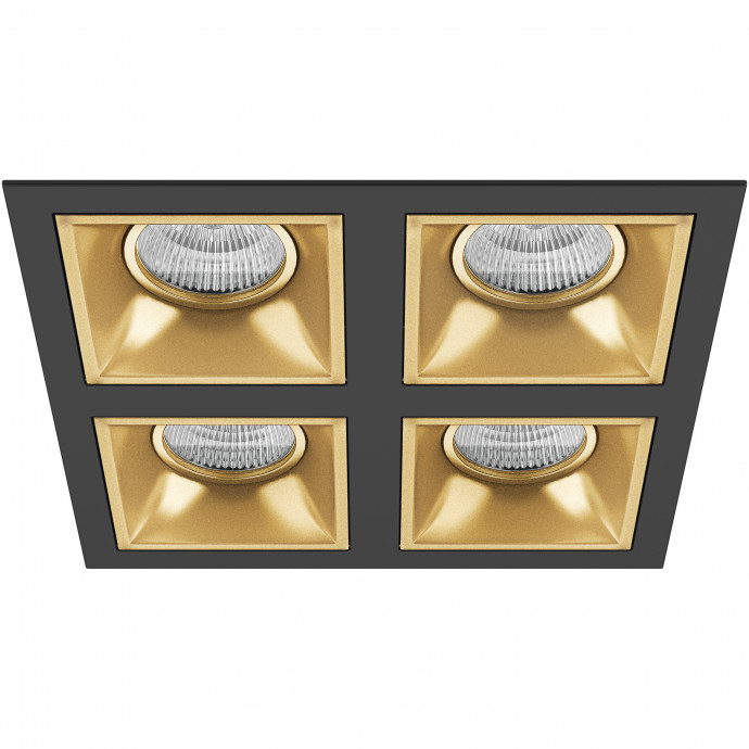 Комплект из светильников и рамки DOMINO Domino Lightstar D54703030303