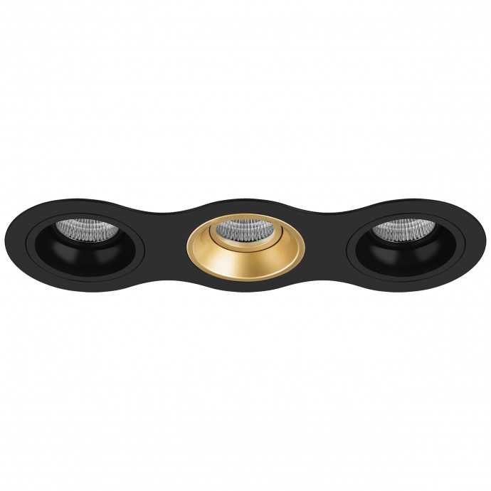 Комплект из светильников и рамки DOMINO Domino Lightstar D637070307