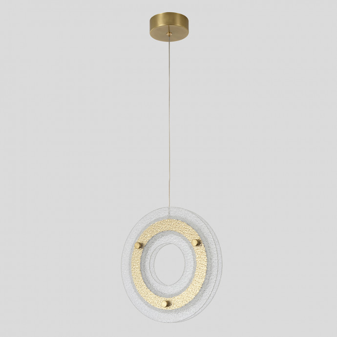 Светильник подвесной Crystal Lux DIEGO SP25W LED BRASS
