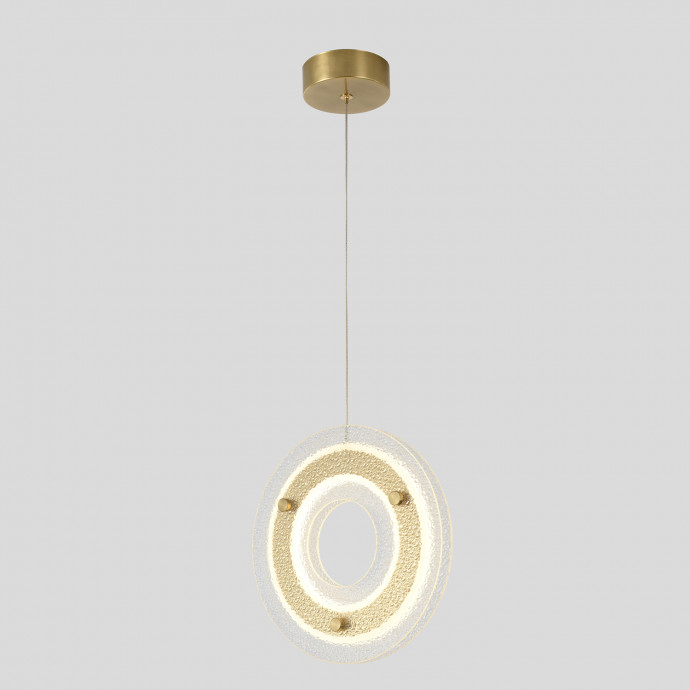 Светильник подвесной Crystal Lux DIEGO SP25W LED BRASS