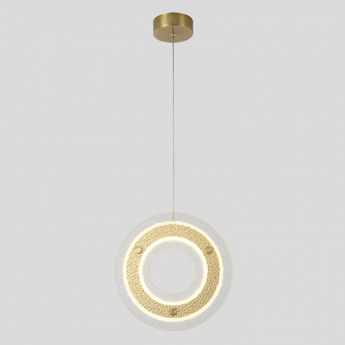 Светильник подвесной Crystal Lux DIEGO SP25W LED BRASS