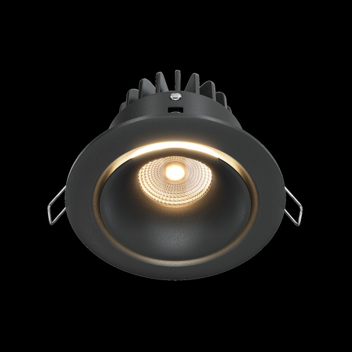 Встраиваемый светильник Maytoni Downlight DL031-L12W3K-D-B